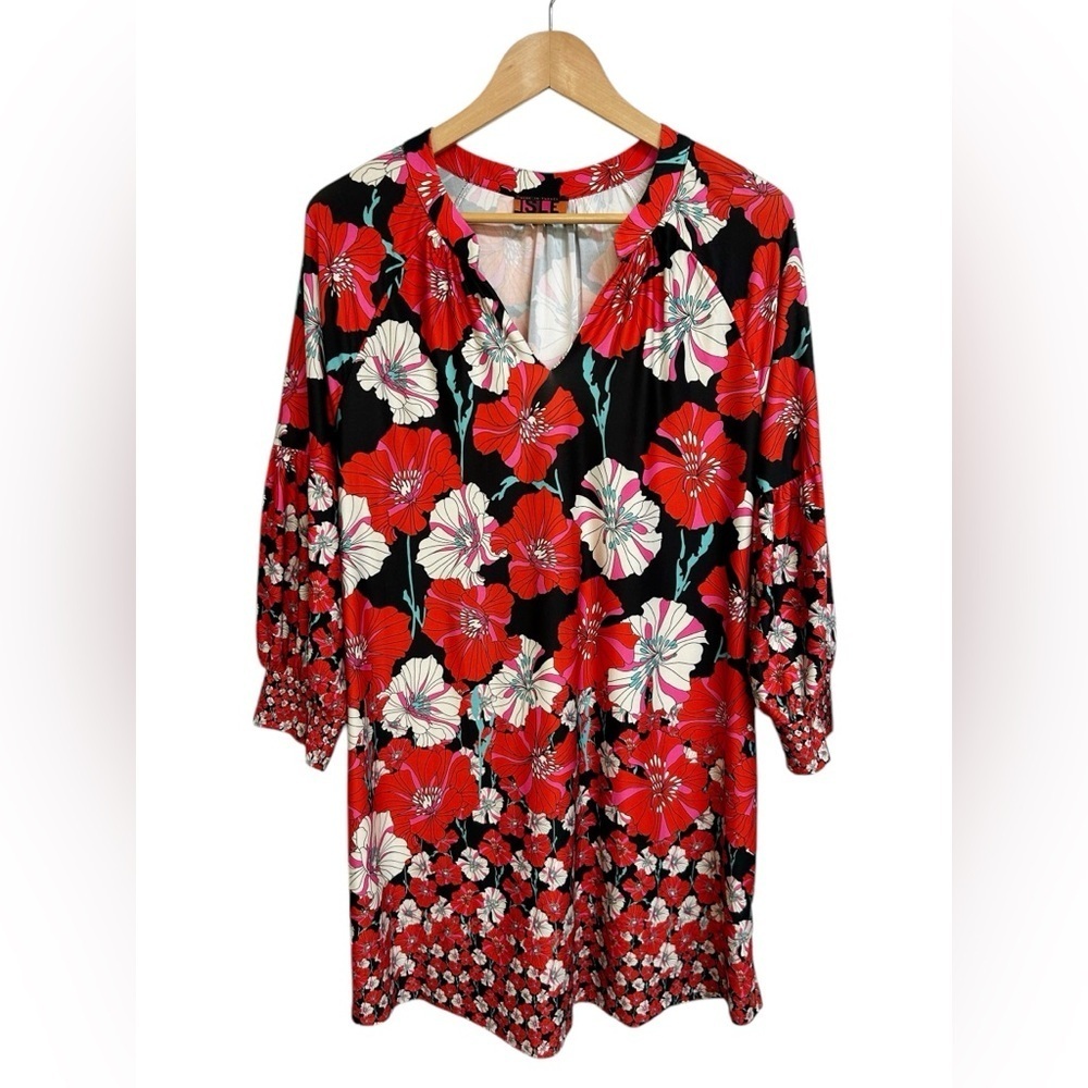 Isle by Melis Kozan Size Large Tunic Dress Made in Turkey